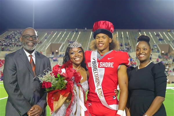 Dr.Coleman, Ja'kya Bass, Jayven Anderson, and Mrs. Howard